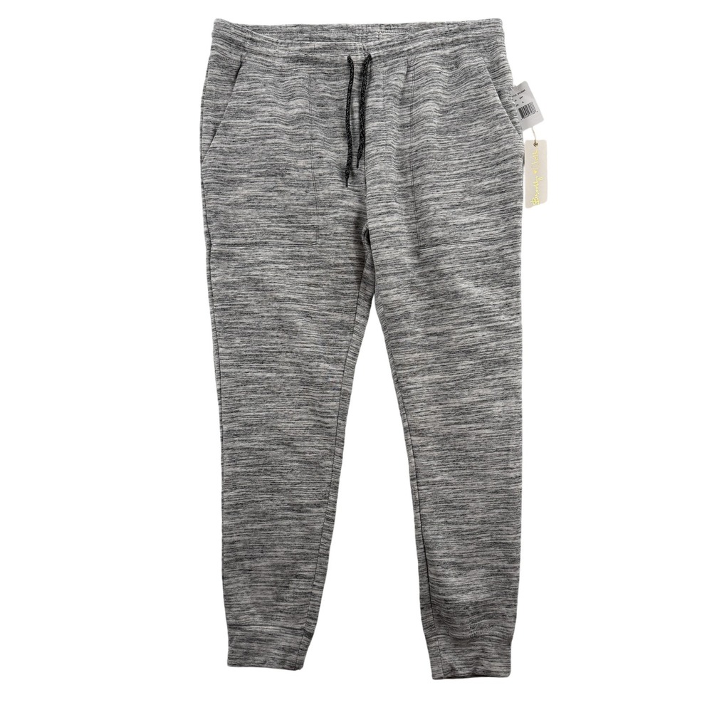 Brooklyn Cloth Joggers Mens XL Gray Fleece Lined Drawstring Pockets BFL65485 NWT